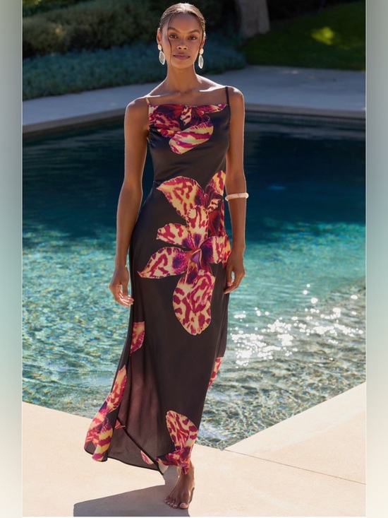 Anthropologie Dresses & Skirts - Anthropologie x Celandine Orchid Blossom Strappy Dress NWT